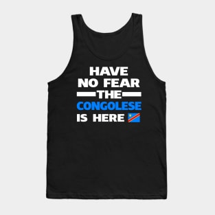 Congolese Here Democratic Republic Congo Tank Top